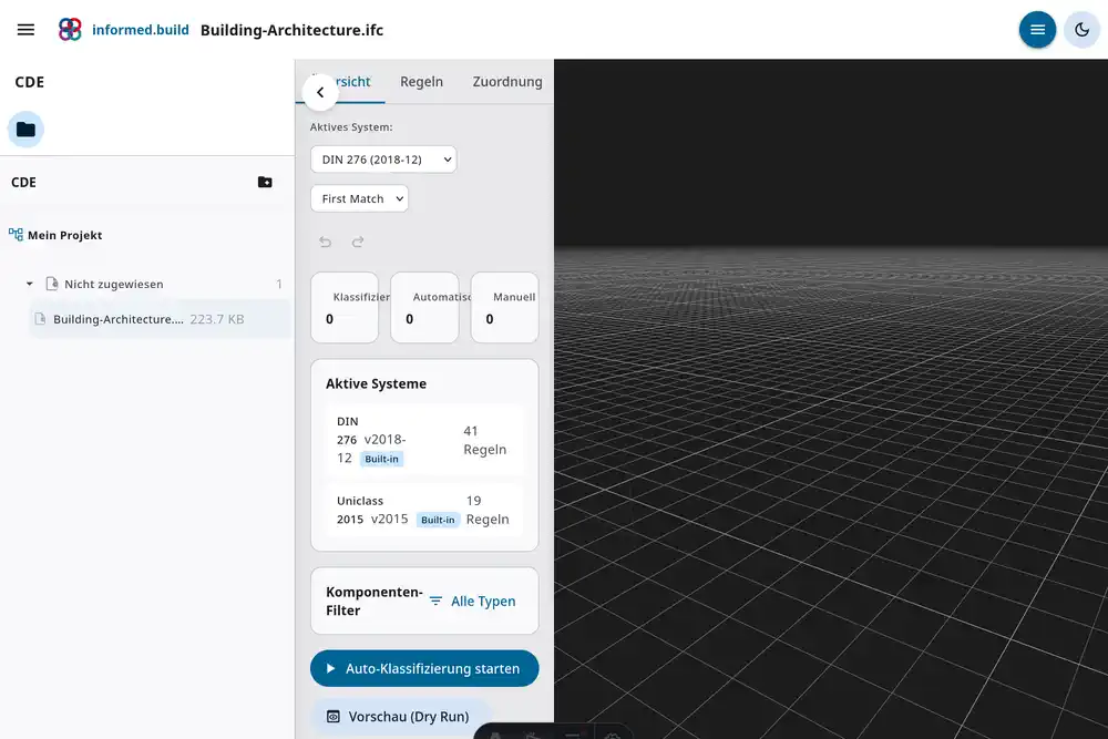 Regelprüfung & Klassifizierung