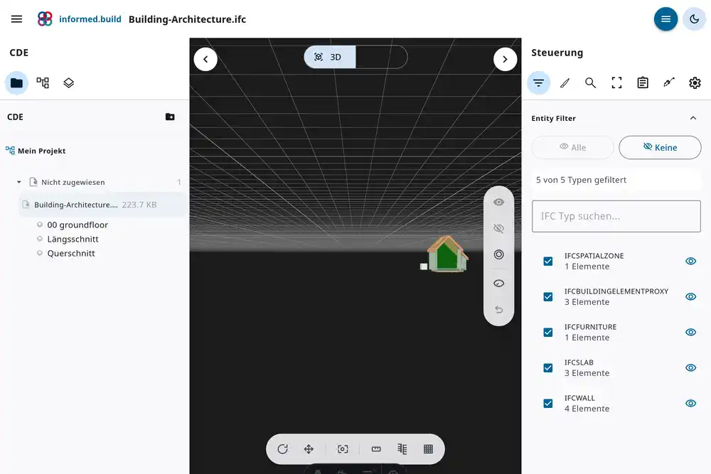 informed.build BIM-Plattform